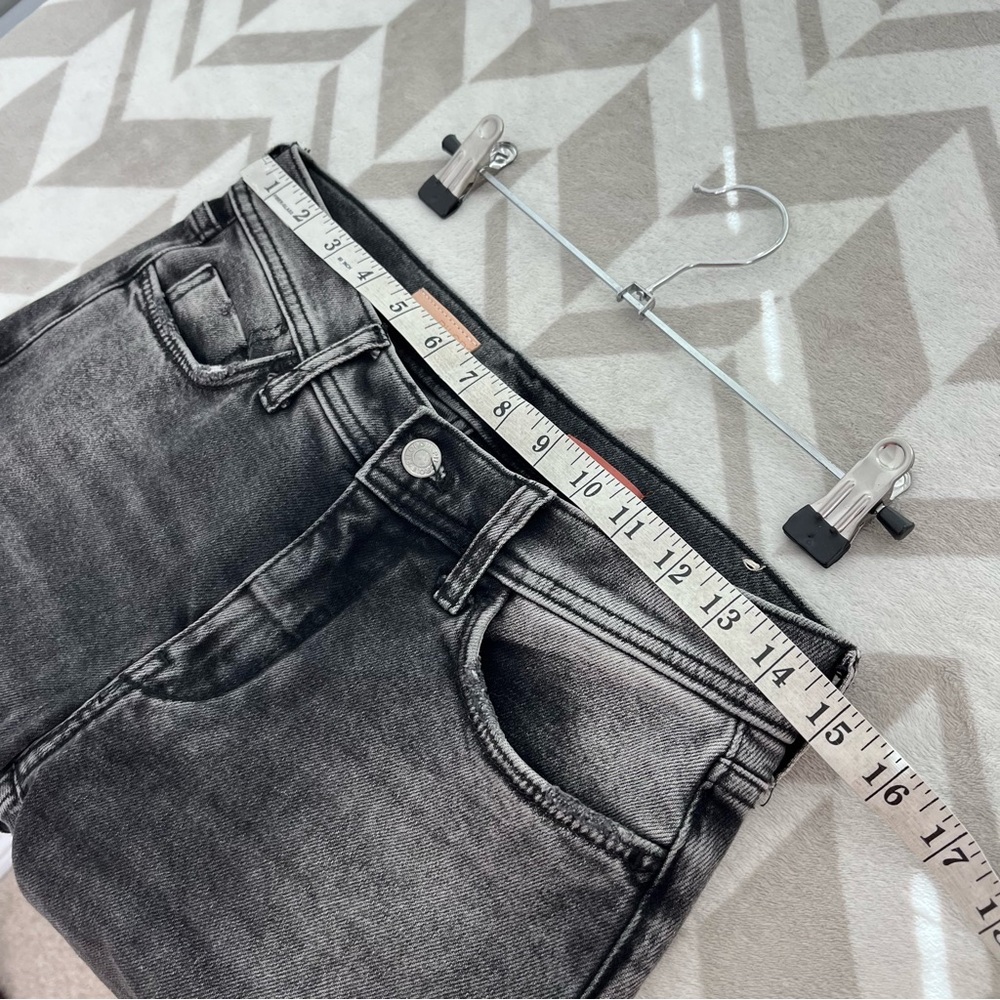 Anthropologie Pilcro Distressed‎ Slim Boyfriend Jean Black size 26 - Picture 10 of 12